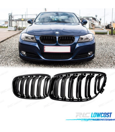 CALANDRE BMW E90 LCI 08-12 LOOK M3 NOIR BRILLANT