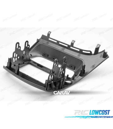 FACADE AUTORADIO 2-DIN NOIR POUR HONDA CIVIC HATCHBACK 06-11