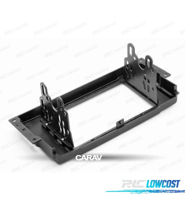 FACADE AUTORADIO 2-DIN NOIR POUR LAND ROVER FREELANDER DISCOVERY RANGE ROVER