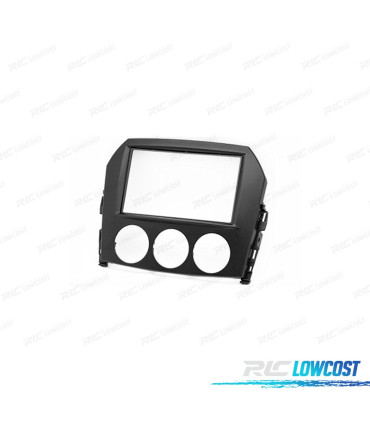 FACADE AUTORADIO 2-DIN NOIR POUR MAZDA MX-5 MIATA