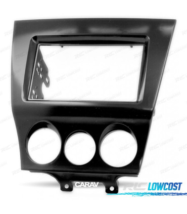FACADE AUTORADIO 2 DIN NOIR BRILLANT POUR MAZDA RX-8 08-11