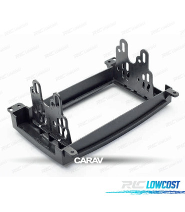 FACADE AUTORADIO 2 DIN NOIR MERCEDES CLASSE A W169 CLASSE B W245 VITO VIANO