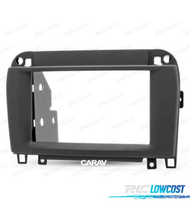 FACADE AURORADIO 2 DIN NOIR POUR MERCEDES CLASSE CL CLASSE S