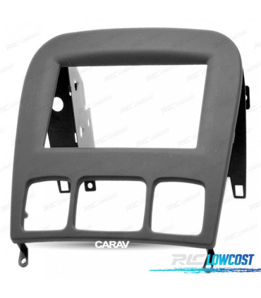 FACADE AUTORADIO 2 DIN NOIR POUR MERCEDES CLASSE S