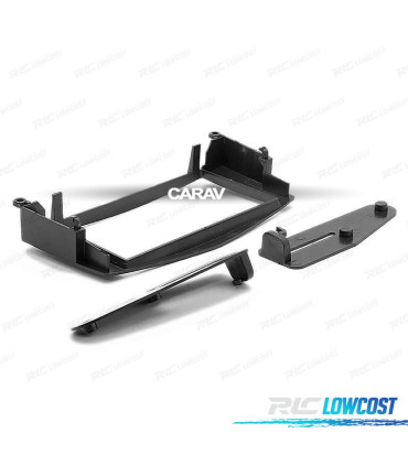 FACADE AUTORADIO POUR MERCEDES CLASSE C 2 DIN NOIR