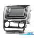 FACADE AUTORADIO 2-DIN GRIS POUR SKODA OCTAVIA 08-13 AVEC AIR CONDITIONNÉ AUTO