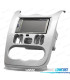FACADE AUTORADIO EN GRIS RADIO 2 DIN POUR RENAULT DACIA LOGAN SANDERO DUSTER NISSAN NP200