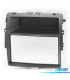 FACADE AUTORADIO 2 DIN NOIR POUR OPEL VIVARO NISSAN PRIMASTAR RENAULT TRAFIC II SANS ORDINATEUR DE BORD