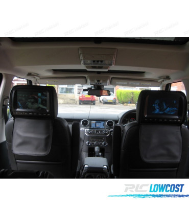 APPUI-TÊTE MULTIMÉDIA DVD 9 POUCES COULEUR NOIR