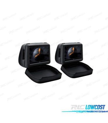 APPUIE TÊTE AVEC DVD, HDMI LCD 10.1 1080P TOUCH