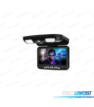ÉCRAN DE TOIT XTRONS 9" AVEC DVD ET JEUX