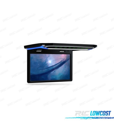 ÉCRAN DE TOIT HD 10.1" HDMI 1080P USB SD ET ÉCLAIRAGE