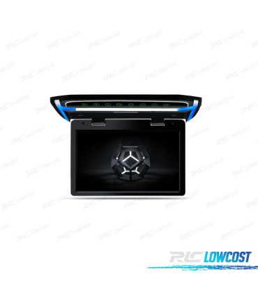 ÉCRAN DE TOIT HD 10.1" HDMI 1080P USB SD ET ÉCLAIRAGE