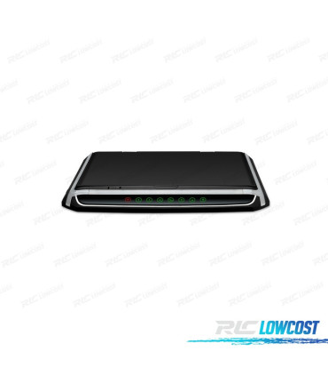 ÉCRAN DE TOIT ULTRA FIN 15,6" AVEC ÉCLAIRAGE LED HDMI 1080P USB ET SD