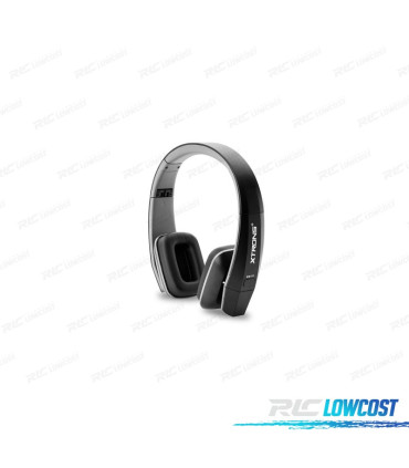 CASQUE SANS FIL INFRAROUGE PLIABLE XTRONS 2 CANAUX EN NOIR