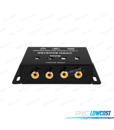 SPLITTER 4 CANAUX 1 ENTRÉE, 4 SORTIES RCA