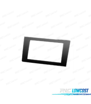 FACADE AUTORADIO 2 DIN NOIR AUDI A4 ET SEAT EXEO