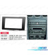 FACADE AUTORADIO 2 DIN NOIR POUR AUDI A4 ET SEAT EXEO