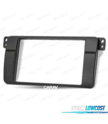 CADRE NOIR RADIO 2-DIN POUR BMW SÉRIE 3 E46