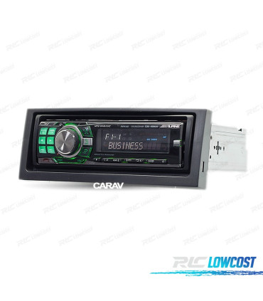 FACADE AUTORADIO 1-DIN NOIR PEUGEOT 407 COUPÉ CITROEN C5
