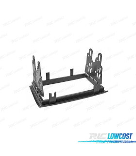 FACADE AUTORADIO NOIR 2 DIN POUR CITROEN JUMPER PEUGEOT BOXER FIAT DUCATO