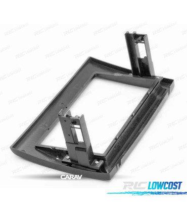 FACADE AUTORADIO 2-DIN NOIR POUR FIAT BRAVO