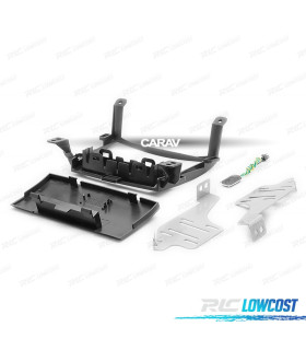 FACADE AUTORADIO 2-DIN NOIR POUR OPEL ZAFIRA 11-16