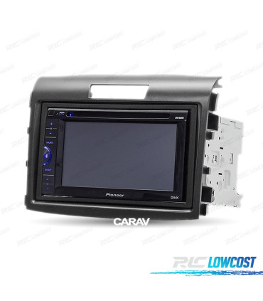 FACADE AUTORADIO 2-DIN NOIR POUR HONDA CR-V 12-17