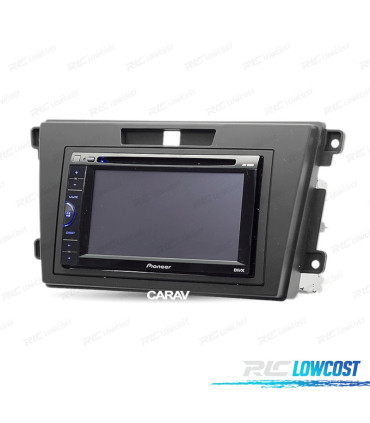 FACADE AUTORADIO 2-DIN NOIR POUR MAZDA CX-7 06-12