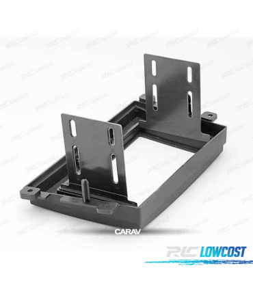 FACADE AUTORADIO 2-DIN NOIR POUR MAZDA CX-7 06-12