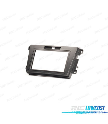 FACADE AUTORADIO 2-DIN NOIR POUR MAZDA CX-7 06-12