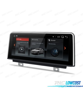 AUTORADIO GPS ANDROID 14 BMW SÉRIE 3 SÉRIE 4 10.25"