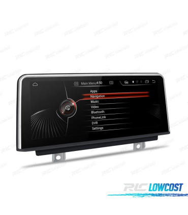 AUTORADIO GPS ANDROID 14 POUR BMW SÉRIE 3 SÉRIE 4 10.25"