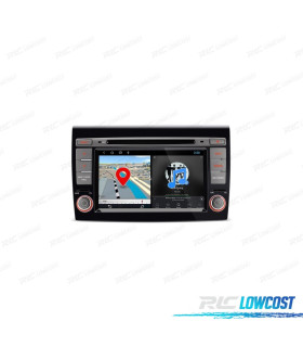 AUTORADIO GPS ANDROID 10 POUR FIAT BRAVO 07-14 7"