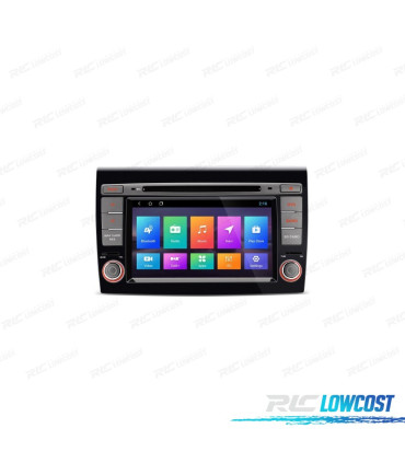 AUTORADIO GPS ANDROID 10 POUR FIAT BRAVO 07-14 7"