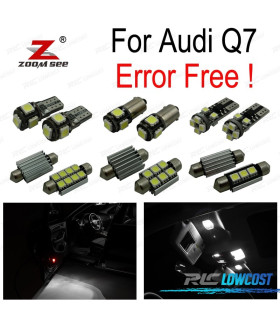 KIT 25 AMPOULES LED INTÉRIEUR POUR AUDI Q7 4L 2005-2014