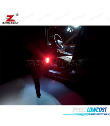 KIT 23 AMPOULES LED INTÉRIEUR POUR AUDI A8 S8 D3 QUATTRO 03 -09