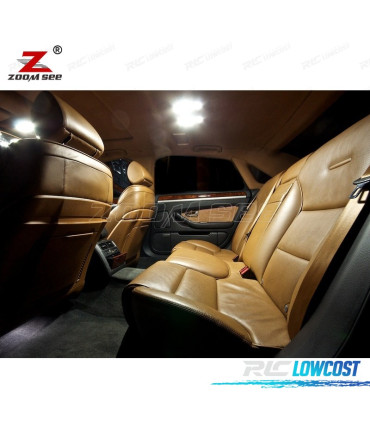 KIT 23 AMPOULES LED INTÉRIEUR POUR AUDI A8 S8 D3 QUATTRO 03 -09