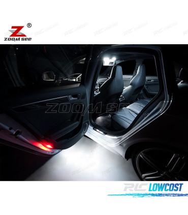 KIT 19 AMPOULES LED INTÉRIEUR AUDI A4 B8 8K2 S4 BERLINE 09-15