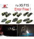 KIT 20 AMPOULES LED INTÉRIEUR POUR BMW X5 F15 M DEPORTE SDRIVE 35i 50i 35i 35d 2014+