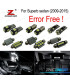 KIT 21 AMPOULES LED INTÉRIEUR SKODA FABIA BERLINE salón MK2 MKII 3T4 09-15