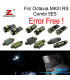 KIT 17 AMPOULES LED INTÉRIEUR POUR SKODA OCTAVIA MK 3 MKIII RS COMBI 5E5 BREAK 2013-2020