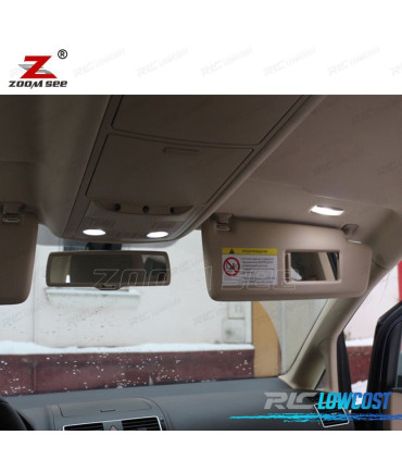 KIT 21 AMPOULES LED INTÉRIEUR SEAT ALHAMBRA II MK2 710 711 11-17