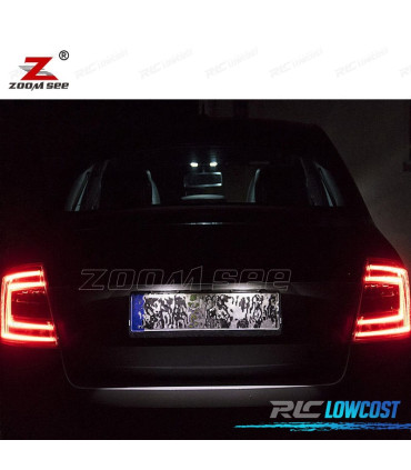 KIT 16 AMPOULES LED INTÉRIEUR SKODA OCTAVIA 3 MK3 MKIII 5E3 BERLINE RS 13-20