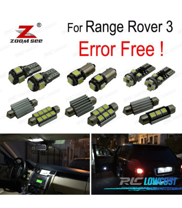 KIT 22 AMPOULES LED INTERIEUR LAND ROVER 3 06-12