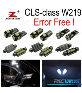 KIT 27 AMPOULES LED INTÉRIEUR POUR MERCEDES CLS W219 C219 CLS280 CLS300 CLS350 CLS550 CLS55AMG