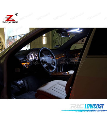 KIT 19 AMPOULES LED INTÉRIEUR MERCEDES CLASSE E W210 BREAK E420 E320 95-01