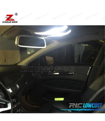 KIT 19 AMPOULES LED INTÉRIEUR POUR MERCEDES CLASSE E W210 BREAK E420 E320 1995-2001