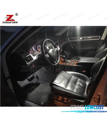 KIT 23 AMPOULES LED INTÉRIEUR POUR VOLKSWAGEN VW TOUAREG II 7p 7P5 7P6 2010+