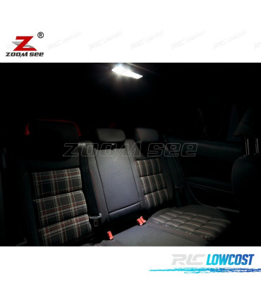 KIT 13 AMPOULES LED INTÉRIEUR POUR VOLKSWAGEN VW GOLF MK6 R GOLF R MKVI 2012-2013